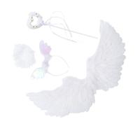 Didiseaon 1 Juego Conjunto de diadema con alas de de ángel alas de disfraz de princesa cosplay alas disfraz angel disfraz de angel accesorio de ala para niñas hada ala adulto