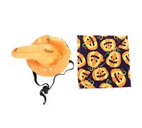 Didiseaon 1 Juego De Babero para Mascotas Sombreros Divertidos De Halloween para Perros Sombrero De Bruja para Perros Sombrero para Mascotas Gorras para Perros para Mamás Sombrero
