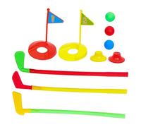 Didiseaon 1 Juego Juguetes de Golf para Exteriores Interiores Juguetes Educativos para Desarrollo Físico y Mental Infantil