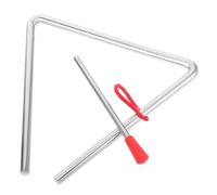 Didiseaon 1 Juego Triángulo Musical para Instrumento de Percusión para Educación Temprana Actividades Musicales Casa y Aulas Montessori Seguro y Duradero para Pequeños Músicos