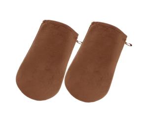 Didiseaon 1 par Guante Autobronceador de Material para Aplicar Loción Bronceadora Manopla Reutilizable para Sol Diseño Elegante y Cómodo para Aplicar Autobronceador y Lociones