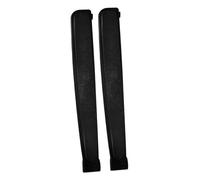 Didiseaon 1 Par Reposabrazos De Silla De Playa Reemplazo del Reposapiés Reposabrazos Cómodo Armrest Cojines Accesorios para Sillas De Playa Cojines De Descanso El Plastico Negro