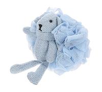 Didiseaon 1 Pc bola de baño de dibujos animados esponja de malla de baño animal esponjas corporales animales bebés bañera depurador de baño puf de baño de malla tómate un baño tina puff niño