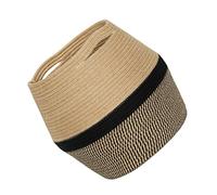 Didiseaon 1 Pc Cesta De Almacenamiento De Cuerda Cesta De Mimbre Para Plantas Cubo De La Ropa Clasificador De Ropa Macetas Para Plantas Estante Del Artículo Sabana De Algodon Algas Marinas