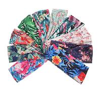 Didiseaon 10 Diademas De Yoga Para Mujer Estilo Hawaiano Anudadas Diadema De Yoga Banda Para El Cabello