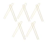 Didiseaon 10 Horquillas de Metal en Forma de U Doradas para Mujeres y Niñas, Pinzas Elegantes Cabello en Aleación, Ideales Vida Diaria y Viajes