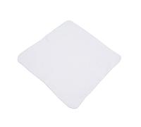 Didiseaon 10 Pañuelos de Algodón Doble Capa 28x28 Cm Color Claro Borde Azul, Toallas de Gasa Desmaquillantes Lactancia, Paños Pequeños para Bebés, Limpieza Facial y Cuidado Diario