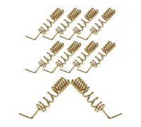 Didiseaon 10 Piezas Muelles de Compresión Metálicos para Extrusor de Impresora 3d Dorado Estabilidad Robusta y Mejora de Precisión para Nivelación de Cama y Creación de Modelos Complejos