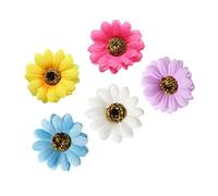 Didiseaon 10 Piezas Pasadores Para Niñas Pasador De Pelo De Margarita Clips Para El Cabello Sombreros Para Mujeres Pasadores De Pelo Para Mujer Tiara Las Flores Bollo Playa
