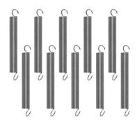 Didiseaon 10 Piezas Resorte de Extensión de Acero para Jaula de Ratones con Doble Gancho, Alambre de 0.8mm, Resistente y Silencioso para Trampas Interiores y Exteriores