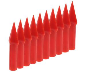 Didiseaon 10 Puntas de Flecha de Silicona Flexible para Tiro, Juego de Puntas de Flecha de Seguridad para Práctica al Aire Libre, Repuestos Resistentes y Entrenamiento