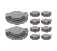 Didiseaon 10 Tapones de Repuesto para válvulas de Aire inflables, Tapas de | Tapones de repuesto para válvulas de aire de almohadas inflables, almohadas de viaje para el cuello y cojines de camping,