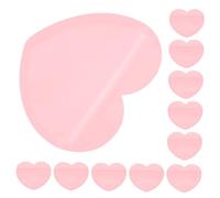Didiseaon 100 Piezas bolsa en forma de corazón bolsas de joyería en forma de corazón pequeñas bolsas de joyería bolsas pequeñas para embalaje pequeño joyero Educación física rosa
