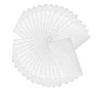 Didiseaon 100 piezas Fundas Transparentes Antirrobo para Tarjetas Id y Bancarias Protector de Tarjetas de Crédito y Seguro Social para Oficiales y Estudiantes