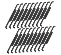 Didiseaon 100 Piezas Ganchos Plásticos para Fijar Cojines de Asiento de Coche Clips Resistentes para Tapicería Accesorios Duraderos para Interior de Vehículo Fácil Instalación sin