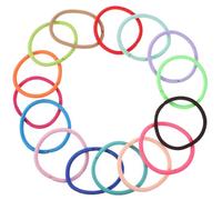 Didiseaon 100piezas Banda Cabello de Círculo Cabello Elástico para Niñas para Decoración de Niñas Colores Surtidos al Azar Color Aleatorio