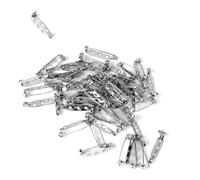 Didiseaon 100piezas Broches de Seguridad de Metal de Broche Alfiler de Seguridad para Broche Mujer