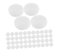 Didiseaon 100piezas Esponjas Redondas Para Maquillaje Facial Recambio Suave De Esponja De Cojín De Maquillaje Plana Para Aplicar Base De o Corrector