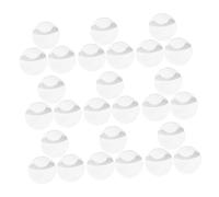 Didiseaon 100piezas Estuche Protector para Insignias Funda de Transparente Bolsa Redonda para Guardar Credenciales Almacenamiento de Pin y Exhibición Eventos o Actividades