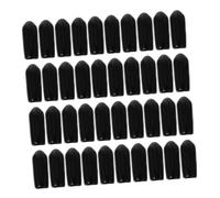 Didiseaon 100piezas Tapas De Goma Para Diadema Accesorios Para Bricolaje Protección Para Extremos De Cabello Suaves y Cómodas Aptas Para Diademas De Alambre