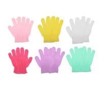 Didiseaon 10piezas Dedales Exfoliantes Guantes De Ducha Unidades Guante De Limpieza Profunda Para Masaje De Espalda La Ducha