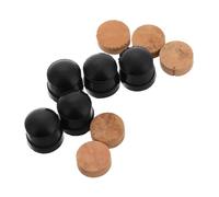 Didiseaon 10piezas Llaves De Liberación De Agua Para Trompeta y Trombón Accesorios De Reparación Almohadillas De Corcho y Tope De Goma Adecuado Para Instrumentos De Viento