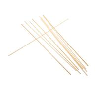 Didiseaon 10piezas Varas De Bambú para y Manualidades Palos De Madera Resistentes Kit De Herramienta para Construir Soporte para Aviones