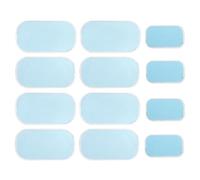 Didiseaon 12 Piezas Almohadillas de Gel para Entrenamiento de Glúteos | Hidrogel, Azul, Diseño Flexible y Práctico, para Cadera y Uso en Fitness Interior