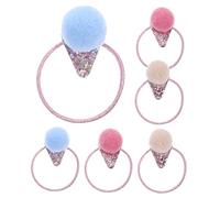 Didiseaon 12 Piezas banda elástica champú extensiones de cabello para mujeres scrunchies hair band lazos para el cabello para niñas pequeñas productos para el cabello rizado para bebés tela