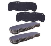 Didiseaon 12 Piezas Banda Sudor para Casco de Construcción, Esponja Transpirable y Absorbente, Ajuste Ajustable, Forro Cómodo para Uso en Trabajo y Deportes
