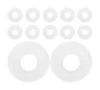 Didiseaon 12 Piezas Juntas De Silicona Para Tapón De Sellado De Botellas Abatibles Gomas De Repuesto a Prueba De Fugas Para Botellines De Cerveza Y Botellas De Vino Fácil Instalación