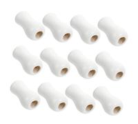 Didiseaon 12piezas Borlas De Madera para Cuerdas De Persianas Accesorios para Cortinas y Estores Tiradores De Cuerda para Ventanas Fácil Instalación y Durabilidad