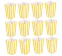 Didiseaon 12piezas Cajas De De Maíz De Papel Contenedores Para Fiestas Uso Para Películas Casa Envoltorio Para Golosinas