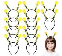 Didiseaon 12piezas Tocado De Abeja Diademas Antena De Abeja y Hormiga Para Mujeres y Niñas Para Fiestas Disfraces Cosplay y Accesorios De Pelo