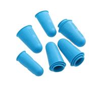 Didiseaon 12piezas Unidades De Protectors De Dedos Fundas Puntita Del Dedo Guantes Para Uñas Fáciles De Poner y Quitar