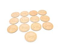 Didiseaon 13 Piezas Tarjetas de Madera para Logros de Tarjetas Decorativas de Crecimiento Mensual para Recién Nacidos para Registrar Avances Sala de Estar