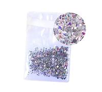 Didiseaon 1440 Piezas pedrería de uñas Decoración de mesa Decoración de uñas pedrería del arte del clavo decoraciones de uñas para nail art accesorios de arte pedrería