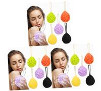 Didiseaon 15 Piezas bola de baño de esponja accesorios de baño esponja de baño depurador exfoliante de lufa esponjas de baño para ducha esponjas para fregar depurador corporal exfoliante