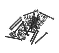 Didiseaon 15 Piezas Tornillos y Muelles para Guitarra Eléctrica Kit de Montaje Rosca para Regulación de Altura Pickups Accesorios Estables y Compatibles para Guitarras S