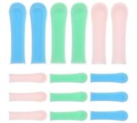 Didiseaon 15 Puntas De Cuchara Para Los Oídos Puntas De Repuesto Para Limpiador De Oídos Puntas De Silicona Para Limpiador De Oídos Selecciones De Repuesto Para Eliminación De Cera De Oído