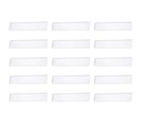Didiseaon 15piezas Molde de Silicona para Marcadores Molde Rectangular DIY para Resina Epoxi con Orificio para Cuerda para Manualidades y Proyectos Creativos