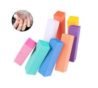 Didiseaon 16piezas Bloque Pulido Uñas Profesional De Limas Esponja De Pulido Manicura Sin Dañar