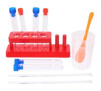 Didiseaon 1Juego Estante con Tazas Medidoras de Muestreo y Varillas Agitadoras para Aprendizaje Stem y Creatividad Infantil