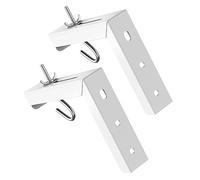Didiseaon 1Juego Soporte de Pared para Proyector Montaje Pared Resistente y Duradero para Pantallas Colgantes y Eléctricas Instalación con Tornillos