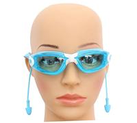 Didiseaon 1Pieza Gafas de Natación para Tapón para Oídos Diseño Grande y Antivaho para y Bucear Azul