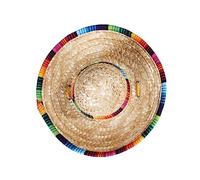 Didiseaon 1pieza Sombrero De Ajustable para Mascotas Gorro Transpirable con Protección Solar Estilo Mexicano s Beige para Actividades