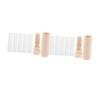 Didiseaon 2 Juegos Barra aromática de aceite esencial de rinoplastia essence stick nasal madera stick de essence Palo aromático Gel difusor mocoso boca palo nasal Fragancia algodón