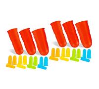 Didiseaon 2 Juegos Estuche Protector De Dedos Punta Del Dedo Accesorios Manualidades Finger Protector Tapas Protectoras De Dedos Guantes De Dedo Gel De Sílice 15 Uds * 2