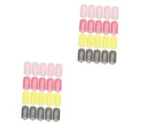 Didiseaon 2 Juegos Kit Quitaesmalte De Uñas De Cristal Pinzas Quitauñas Clips De Uñas Para Quitar El Esmalte Clips De Remojo De Uñas Clips De Esmalte De Uñas Gel Páginas 20 Piezas * 2