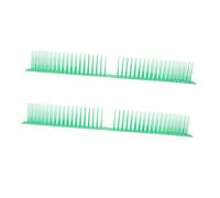 Didiseaon 2 Piezas Ahuyentador De Pájaros Gato Espina Alta para Mapache Spike De Outdoor Cushions De Canal De Gaviotas Disuasión De Aire Cojines Exterior con Uñas El Plastico Paloma
